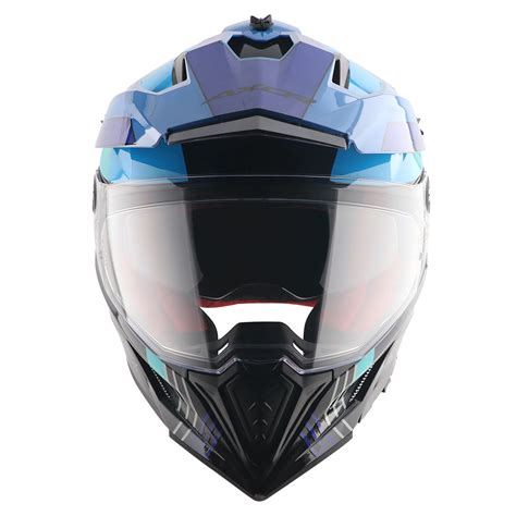 X-Cross Dual Visor Gambling Helmet