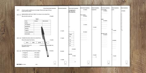 KS3 Forces Foundation Practice Exam Questions | Beyond