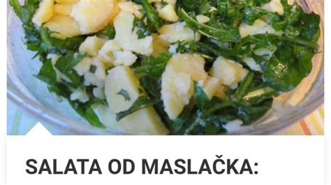 SALATA OD MASLAČKA – protiv prolećnog umora, za detoks i ravan stomak ...