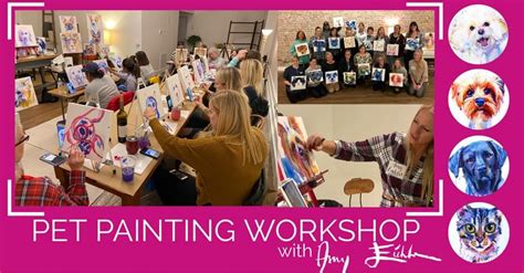 In-Person Pet Painting Workshop with Amy Eichler, Brick & Mortar ...