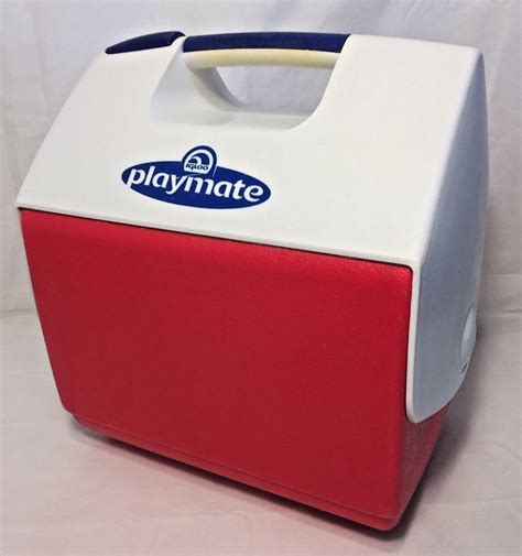 Vintage PlayMate Igloo Cooler Classic Rare Color Combo Push Button ...