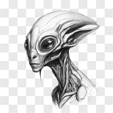 Image result for Alien Head Drawing Easy
