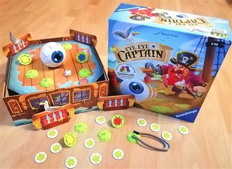 Ein wildes Glasauge und viele Möwenhäufchen - Eye Eye Captain von Ravensburger (Rezension ...