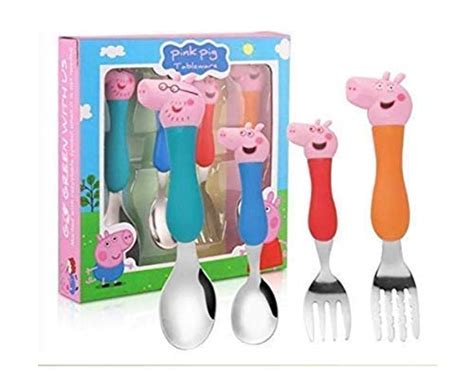 VIC Pe-PPA Pigg Heavy Quality Games Theme Stainless Steel Baby Feed ...