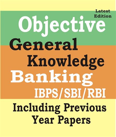 Buy General Knowledge & Awareness For Bank IBPS/SBI/RBI Examination ...
