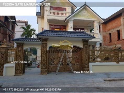Home Main Gate Design Modern Aluminum Gate Designs Low Budget Gate ...