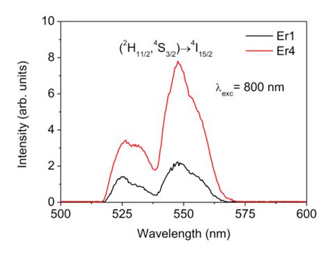 Spectroscopy and Near-Infrared to Visible Upconversion of Er3+ Ions in ...