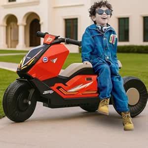 Buy Storio Racer Electric Bike for Kids | 6V Battery, MP3 Player, USB ...