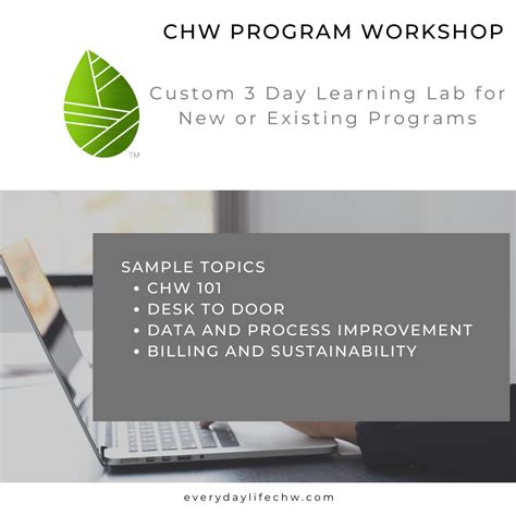Image result for CHW Training Program