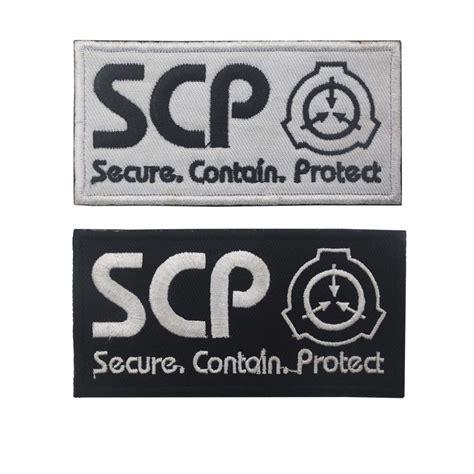 Ohrong 2 Pack Scp Foundation Patch Special Containment Procedures ...