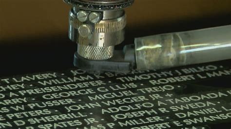 Vietnam veterans memorial wall in Longview nearing completion