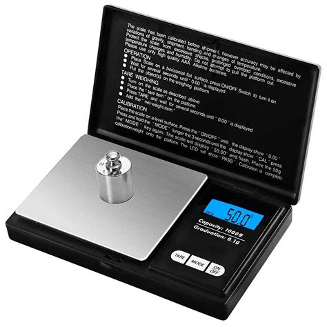 Amazon.com: Precision Pocket Scale 1000g x 0.1g, Elite Digital Gram ...