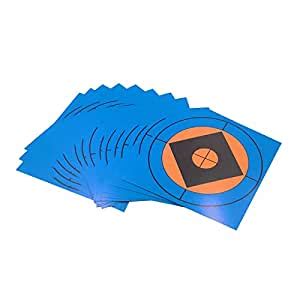 Aswadh 100Splatter Reactive Self Adhesive Shooting Targets Hunting Blue ...