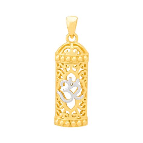 Spiritual Saga Filigree OM Shivling Pendant – VOYLLA