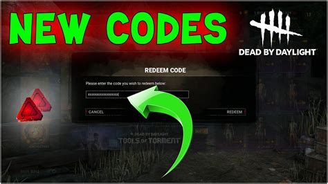 Redeemable Code Dbd 的图像结果