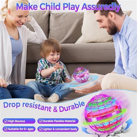 Buy Flying Orb Ball,2022 Upgraded Flying Ball Toys, Hover Ball ...