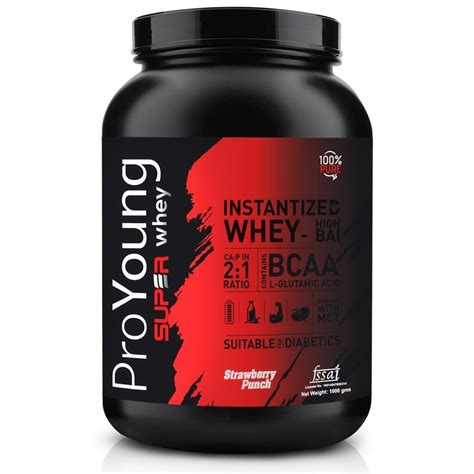 Proyoung Super Whey - Instantized 100% Whey Concentrate With Bcaa & Mct ...