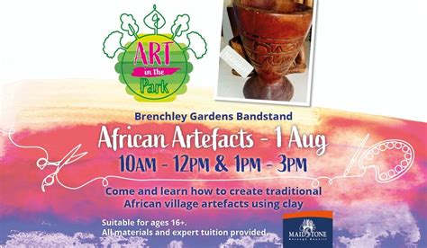 Art in the Park - African Artefacts, Brenchley Gardens, Station Road ...