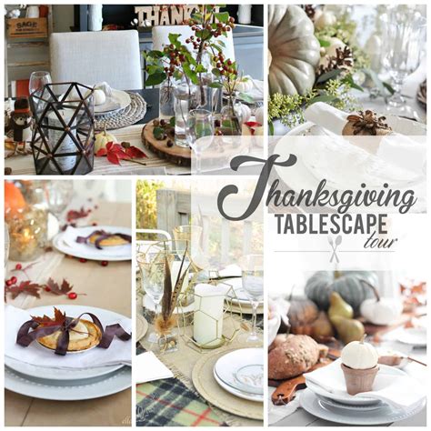 Rustic Chic Thanksgiving Tablescape + Hop - City Farmhouse by Jennifer ...