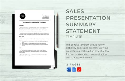 Sales Yearly Commission Statement Template in PDF, Word, Google Docs ...