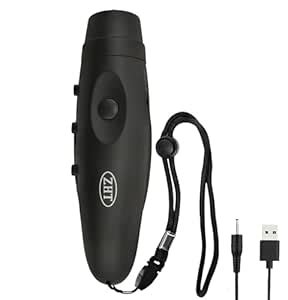 ZHT Electronic Whistles for Referees with USB Charging, 3 Tone High ...