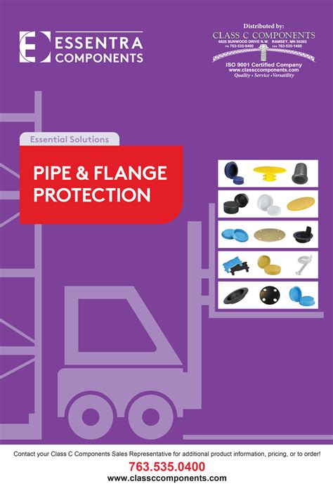 Promotion - Essentra Pipe & Flange Protection Mini Log | Class C Components