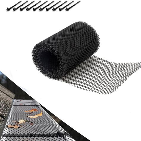 Triani Gutter Guard Mesh,Micro-mesh Gutter Guards,Plastic DIY Gutter ...