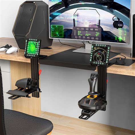 Buy Hotas Desk Mount for Flight Sim Game Joystick,Throttle,Hotas System ...