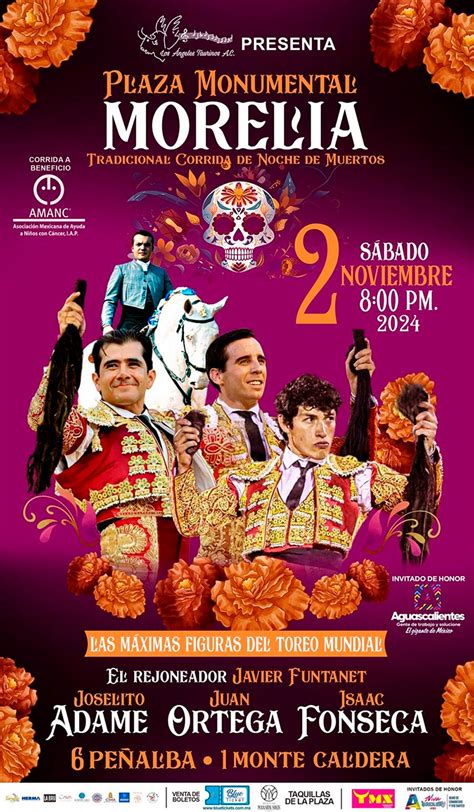 Cartel para el 2 de noviembre, en el coso Monumental de cantera rosa de ...