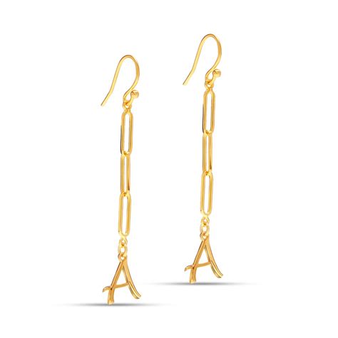 LeCalla - Buy 925 Sterling Silver Personalised Initial with Paperclip ...