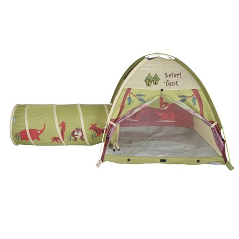 Pacific Play Tents Jungle Safari Tent and Tunnel India | Ubuy