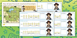 Ficha de actividad: Ayuda al pulpo - Pensamiento computacional desenchufado