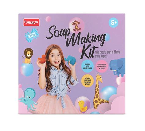 Buy Funskool Handycrafts Soap Making Kit - 6 Different Soap Shapes ...