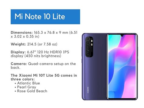 Image result for MI Note 10 Lite CPU