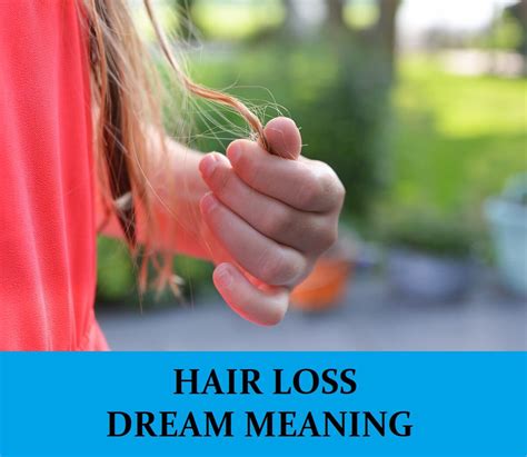Hair Falling Out Dream Meaning - Top 8 Dreams About Losing Hair : Dream ...