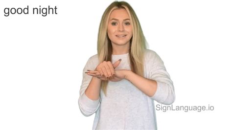 Master the Art of Saying Goodnight in Sign Language