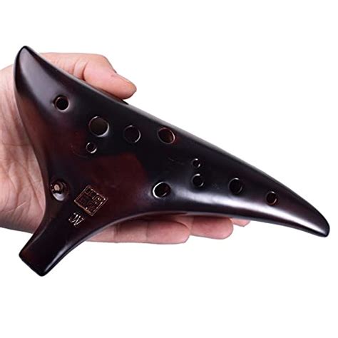 Buy Ocarina Professional Porcelain Ocarina Smoked Burnning Ocarina 12 ...