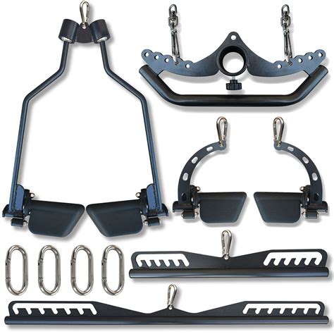 Korikahm Lat Pulldown Attachments For Cable Pulley System Machine T ...