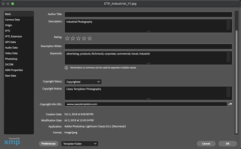Metadata Editable Image File 的图像结果