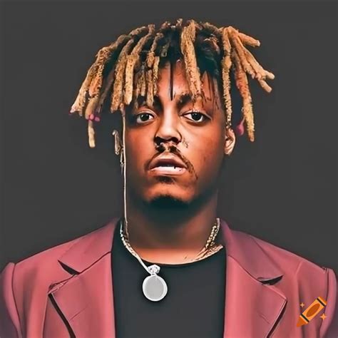 Juice wrld help album cover on Craiyon