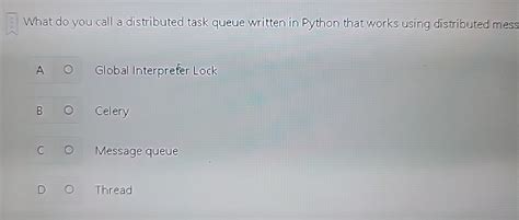 Image result for Python Distributed Task Queue