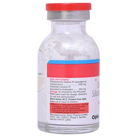 Viatran 1.5gm Dry Vial Of 1 Powder For Injection: Uses, Side Effects ...