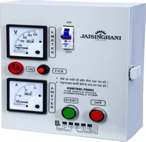 Jaisinghani Contractor Type/BCH 1 HP Control Panel Submersible Water ...