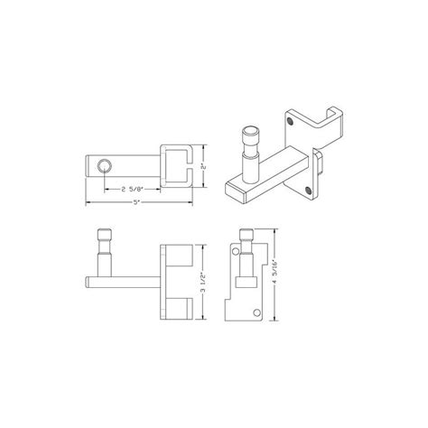 MagLiner Mag Vertical 5/8" Baby Pin (Side), 115,83