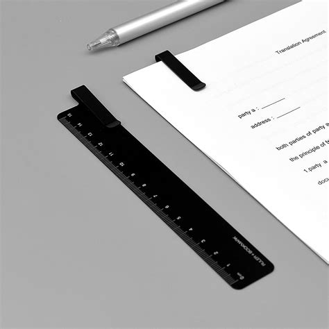 Ruma Ruler & Bookmark - SCOOBOO - KACO