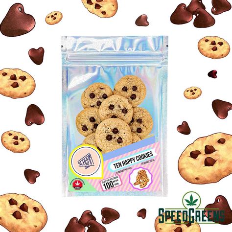 Buy Scream Edibles – Ten Happy Cookies (100MG THC) Online