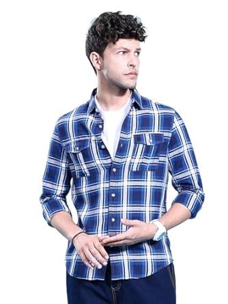 The Indian Garage Co Men's Checkered Regular Fit Shirt (0123-SHYDCH-40 ...