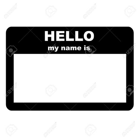 8+ Name Tag Clipart - Preview : Name Tag Clipart | HDClipartAll