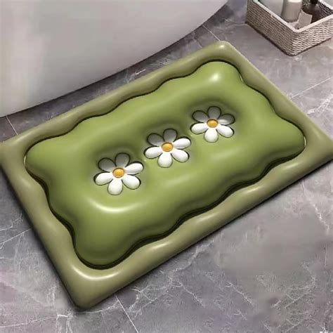 Buy House of Quirk Cute Bath Mat, 3D Shaped Bath Mat for Bathroom ...