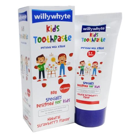 Buy Willywhyte Kids Toothpaste Enriched with Xylitol 160Gm(2x80Gm ...
